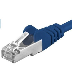 PREMIUMCORD Patch kabel CAT6a S-FTP, RJ45-RJ45, AWG 26/7 0,5m modrá PREMIUMCORD Patch kabel CAT6a S-FTP, RJ45-RJ45, AWG 26/7 0,5m modrá