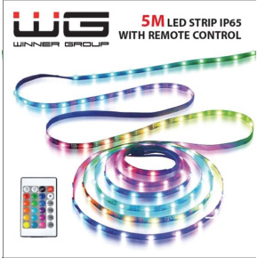 WG - LED pásek WG14, 5 metrů, s ovladačem, IP 65, USB-A