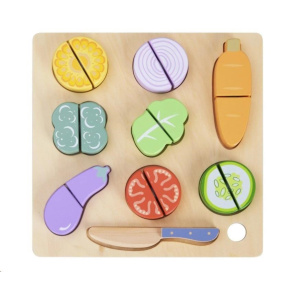 Dřevěná zelenina na krájení Dřevěná zelenina na krájení