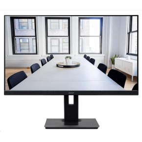 ACER LCD B247YEbmiprzxv-23.8" IPS LED, FHD,100Hz,100M:1,250cd,178/178°,VGA,HDMI,DP,AUDIO,PIVOT,VESA,černá ACER LCD B247YEbmiprzxv-23.8" IPS LED, FHD,100Hz,100M:1,250cd,178/178°,VGA,HDMI,DP,AUDIO,PIVOT,VESA,černá